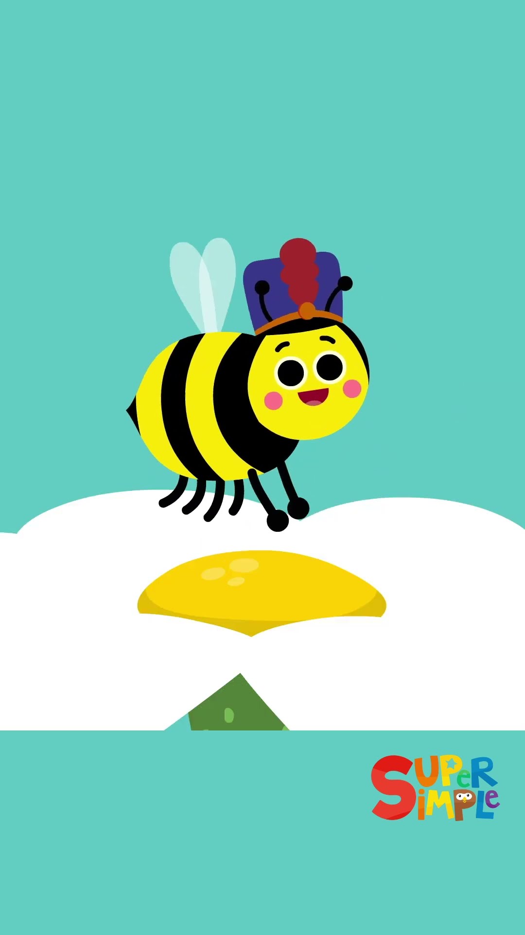The Bees Go Buzzing ? #shorts #supersimplesongs #kidssong