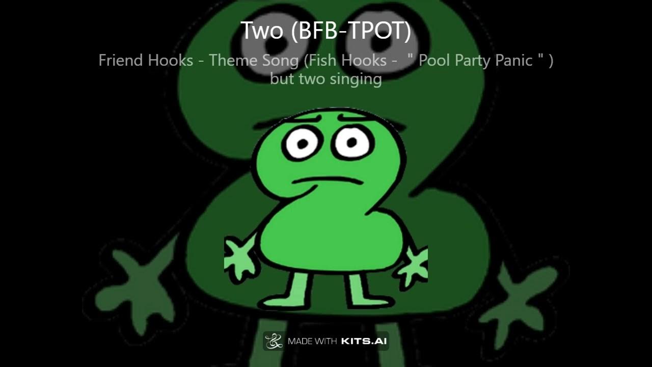 Friend Hooks Theme Song (Fish Hooks ＂Pool Party Panic＂) but two