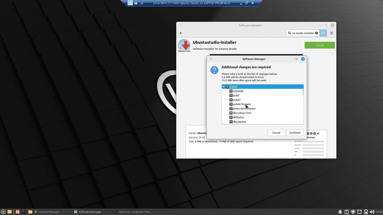 What a surprise!!! Install Ubuntu Studio in Linux Mint 21.1 XFCE YouTube