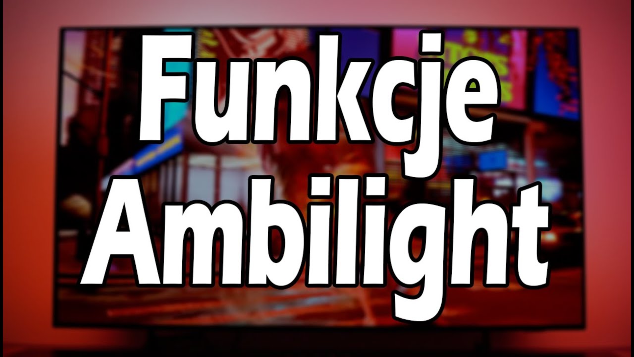 Funkcje AMBILIGHT | Philips OLED805
