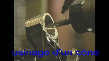 Hexapode : usinage cone