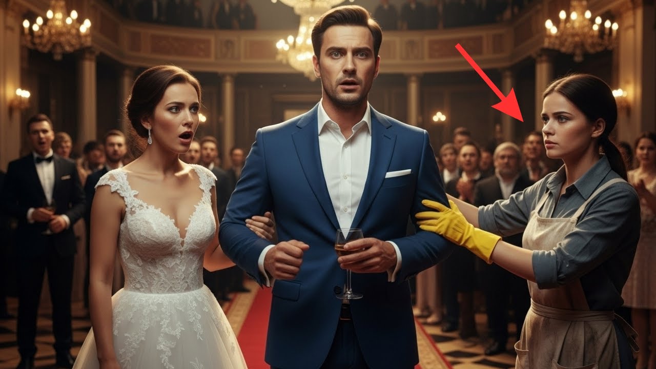 „Nie poślubiaj jej!” — krzyknęła sprzątaczka. Pan młody zamarł, zdając sobie sprawę z przyczyny…
