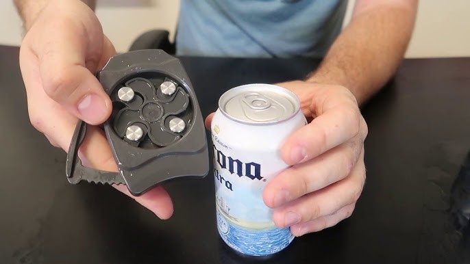  Draft Top LIFT Beer Can Opener - Soda Can Opener - Topless Can  Opener - Can Cutter Top Remover - Handheld Safety Manual Can Opener, Smooth  Edge Effortless Rip and Sip