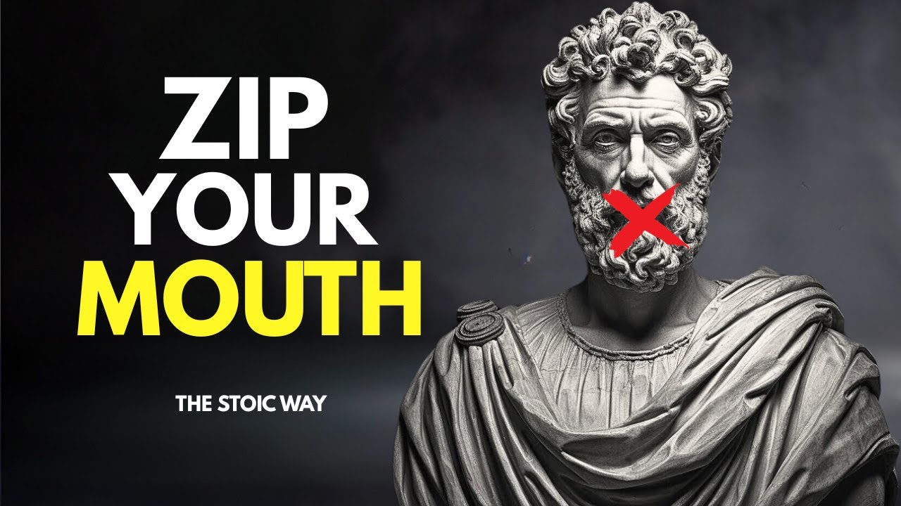 Always Be Silent In 9 Situations Marcus Aurelius | Stoicism