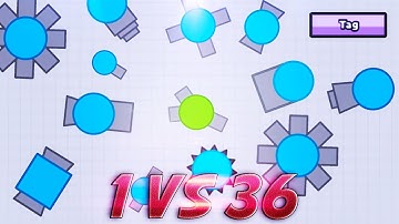 Run in 1 vs All - Diep.io [Tag]
