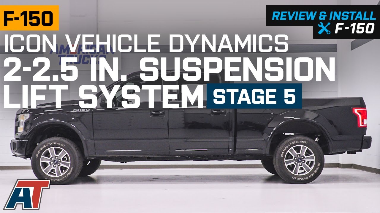 20152019 F150 ICON Vehicle Dynamics 22.5 in. Suspension Lift System