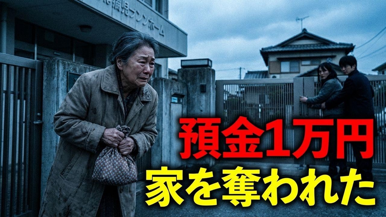 78歳の告白。6500万円の家と1200万円の貯金、息子夫婦に全て奪われました。