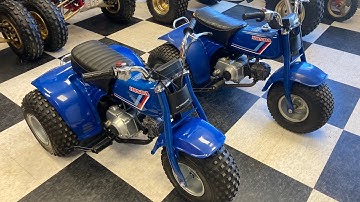 Rare 1983 Honda ATC70 Christmas Special Three Wheeler. Full Restoration. D&A Restorations