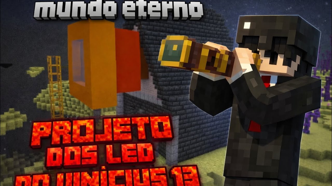 MINECRAFT: PROJETO DOS LEDS VINÍCIUS 13, PROJETO NASA PARTE 1 