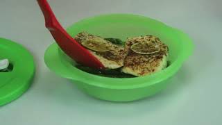 Tupperware Crystalwave mazie apaļie trauki  Crystalwave комплект