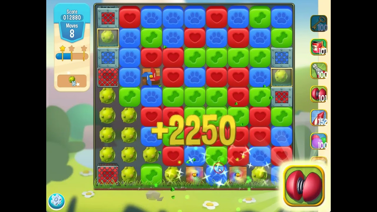 Pet Rescue Saga level 5297 no boosters | PuzzledCubes.site
