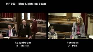 A testy Iowa Senate exchange over water safety