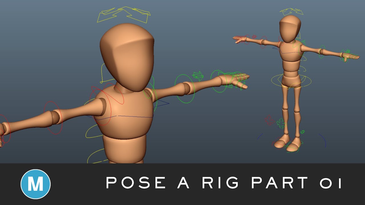 Posing Ideas Rig Posing Exercise | Part 01 | Rig Controls - YouTube