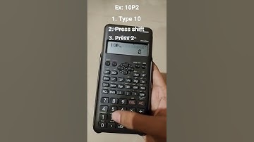How to calculate permutation (nPr) in scientific calculator #scintific #calculator