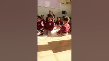 quraan class 🕌 سورة المسد❤️miss may ❤️ pre class💪🏻👩🏼‍🎓صف الابطال الصغار#حضانة_نور_التوحيد