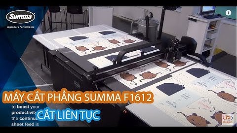 Tín Phát - inphang.com: Cắt liên tục với máy cắt phẳng Summa F1612