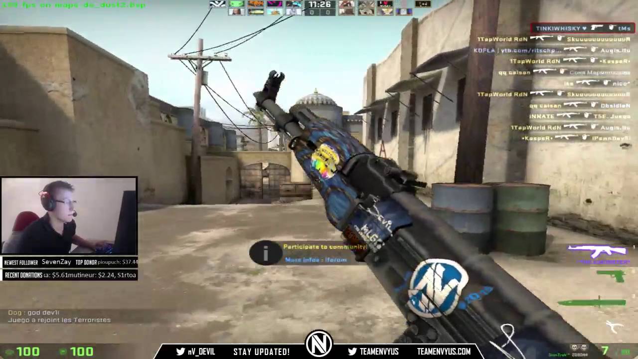 Entrainement DEVIL Csgo L arrache YouTube