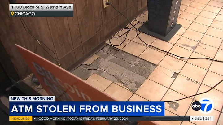 Thieves break into Chicago currency exchange, steal ATM from inside: police