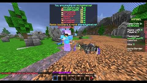 KostasOmg Hacking On UHC Hypixel