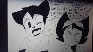 Bendy and Boris: the quest for the ink machine comic dub part 4