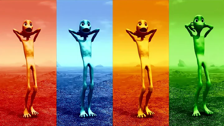 Alien dance VS Funny alien VS Dame tu cosita VS Fu...