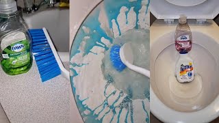 ASMR TikTok//Bathroom Cleaning (Part 2)//Cleaning Therapy