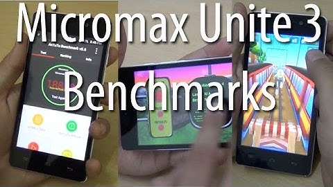 Micromax Unite 3 Benchmarks, Sensors And Game Play Review