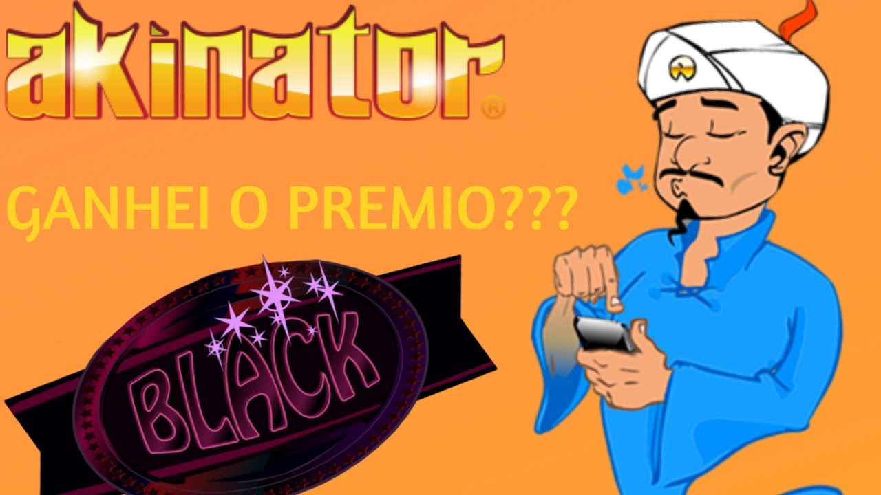 EM BUSCA DO PREMIO BLACK NO AKINATOR! - Augusto Game 