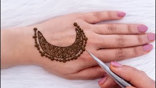 حناء رمضان بطريقة سهلة وأنيقه الطريقه كامله بالمقطع