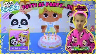 " Tutti al PARTY !!! "..in BIRTHDAY PARTY ! #babybus #app #gameplay #games #appgames @AnJoyTheGames