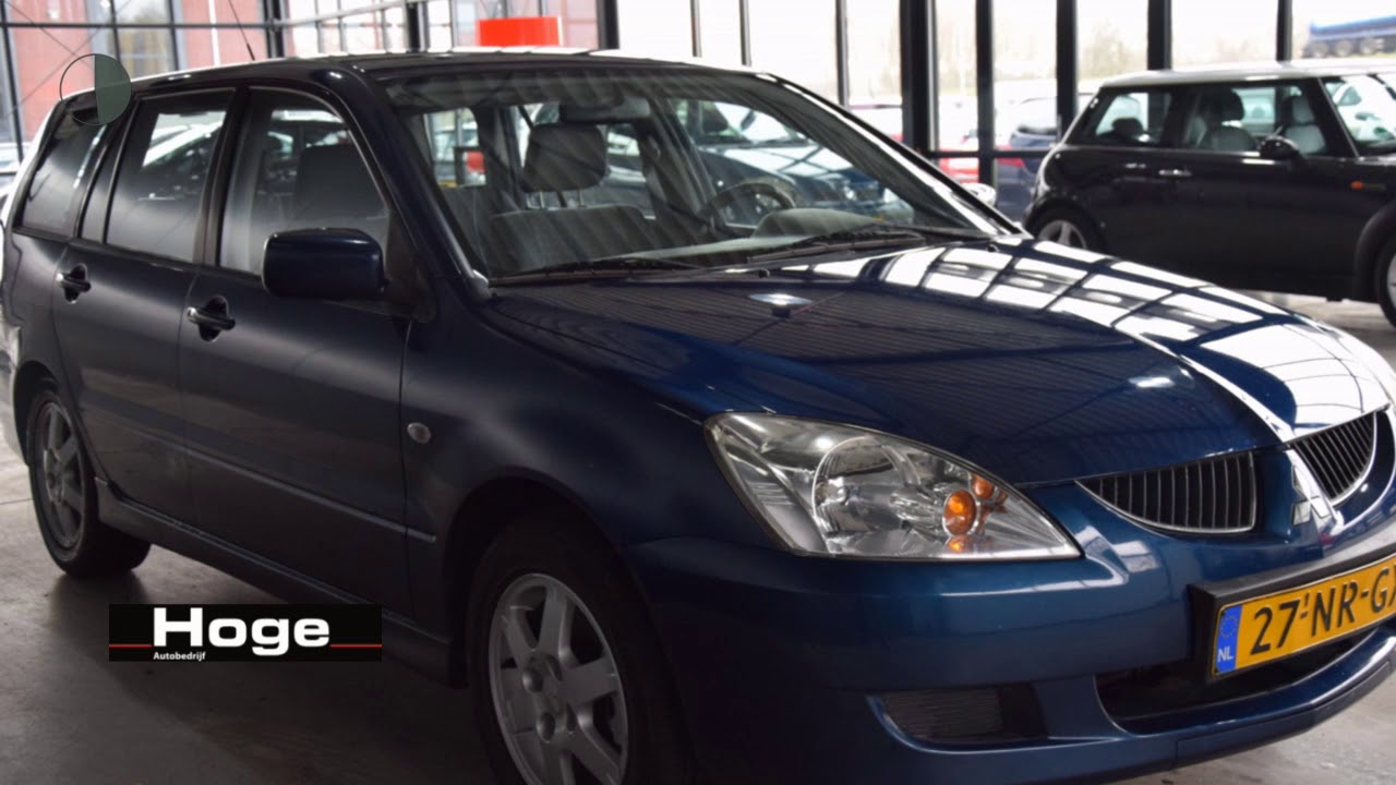 Mitsubishi Lancer Station Wagon 1 6 Comfort Airco Nieuwe Apk Licht Metaal Rijklaarprijs Inruil Mogel Youtube