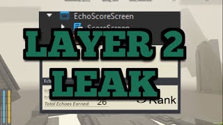 LAYER 2 Echoes Scoreboard LEAK | Deepwoken
