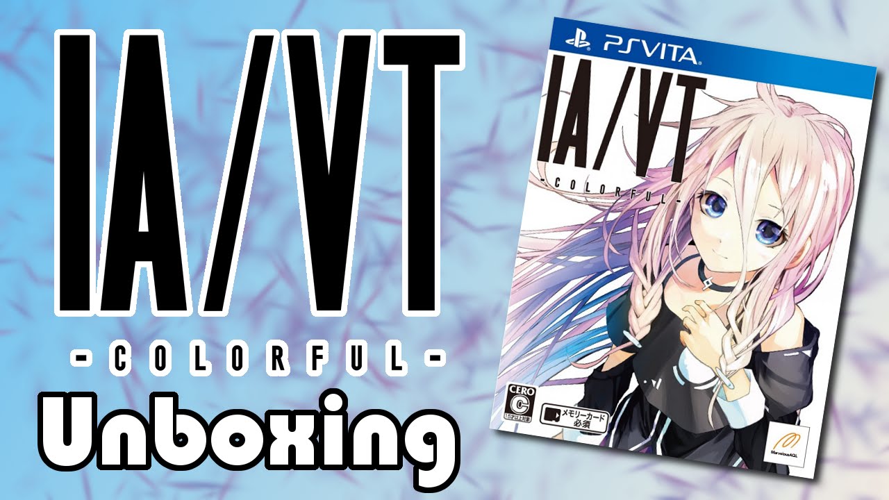 IA/VT Colorful Unboxing - YouTube