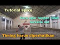 Teknik dasar pukulan smash pada bolavoli #tutorialbolavoli