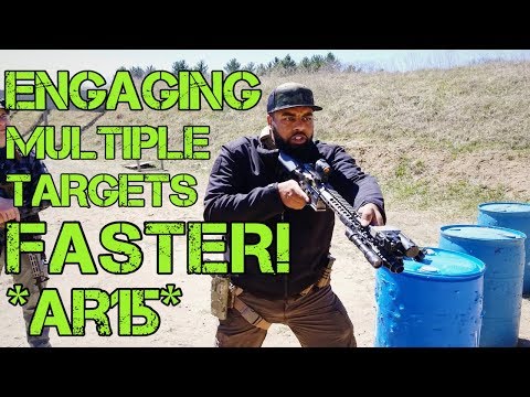 ENGAGING MULTIPLE TARGETS FAST WITH AN AR15