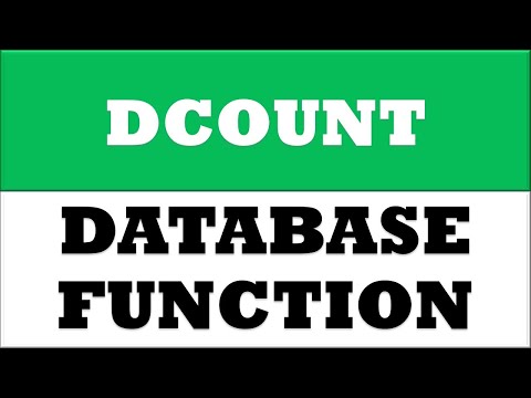 DCOUNT | How to Count No. of Products from Data Report for Specific Criteria in MS Excel 2016