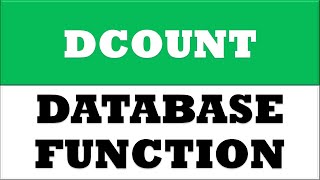 Celebrity DCOUNT | How to Count No. of Products from Data Report for Specific Criteria in MS Excel 2016 Profile
