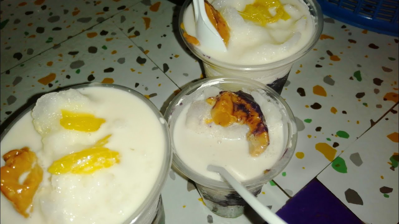 Refreshing meryenda so yummy//palamig sa sobrang init na panahon