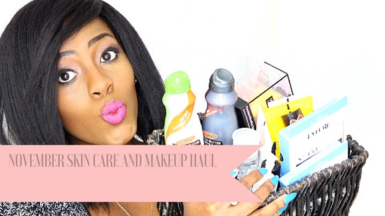 November Skincare and Makeup Haul | Miriam Maulana - YouTube