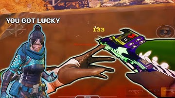 MOVEMENT Wraith Wants to REMATCH me in a 1v1 | Apex Mobile Legends Firing Range