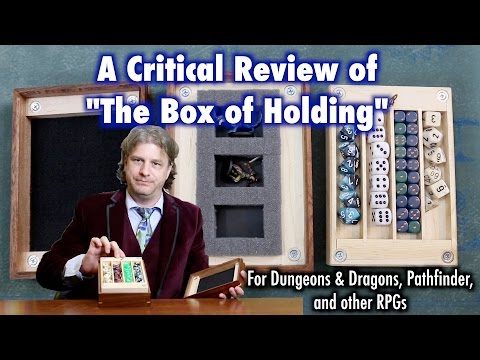 A Critical Review of The Box Of Holding for Dungeons & Dragons, Pathfinder, and other RPGs