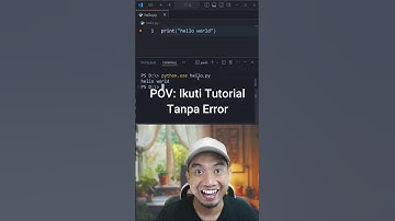 (semua juga setuju, wkwkwk) POV: ikuti tutorial tanpa error #coding #programming #humor