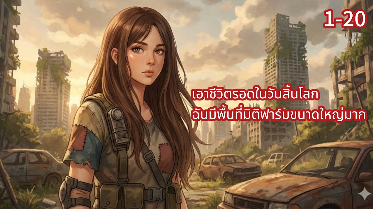 เอาชีวิตรอดในวันสิ้นโลก ฉันมีพื้นที่มิติฟาร์มขนาดใหญ่มาก 1-20