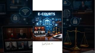 #ECourts #DigitalIndia #Law #LawStudent #IndianJudiciary #LegalAwareness #OnlineCourt #LawNotes⚖️💜⚜️
