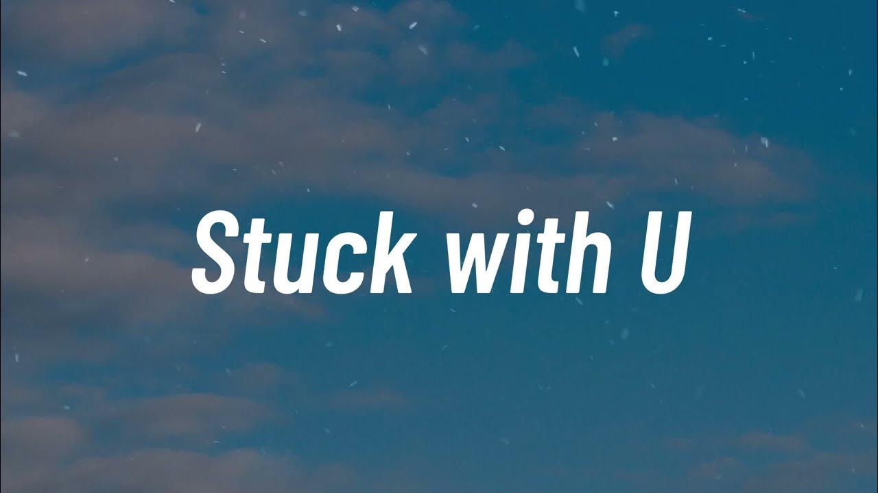 Stuck with U - Ariana Grande ft. JB ❤️‍🔥 #arianagrande