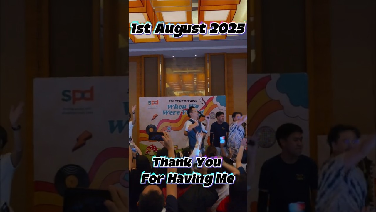 Emcee Singapore Ivan - 1st August 2025, Society for the Physically Disabled (SPD) Staff Party 2025