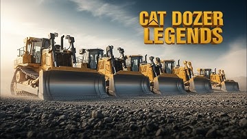 “Caterpillar’s Most Powerful Dozers EXPOSED – D11 to D6 Ranked!”