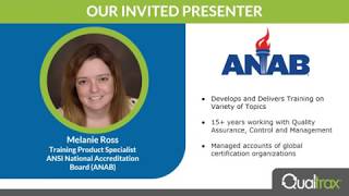 Webinar: Cause Analysis and Corrective Action