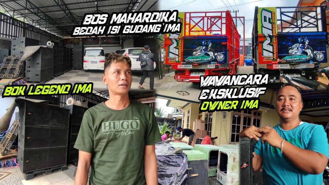 Bos Mahardika Bedah Isi Gudang Ima Production🔥 Wawancara Eksklusif Bareng Pak Bella Owner Ima Jember