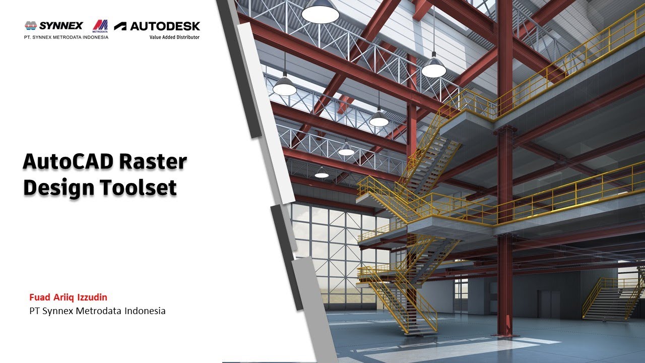 Rustern Design AutoCAD Raster Design Toolset - YouTube